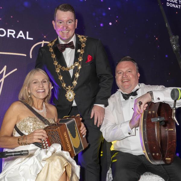 Mayor with Sharon Shannon